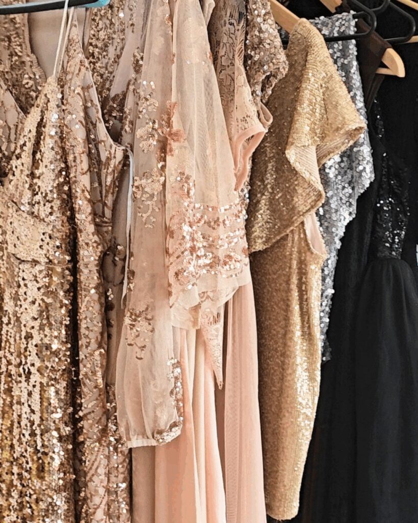 Clothes chose for shoot